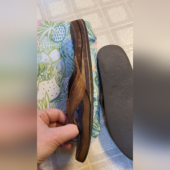 Rainbow women's double layer sandals slippers 8 used - Picture 3 of 6